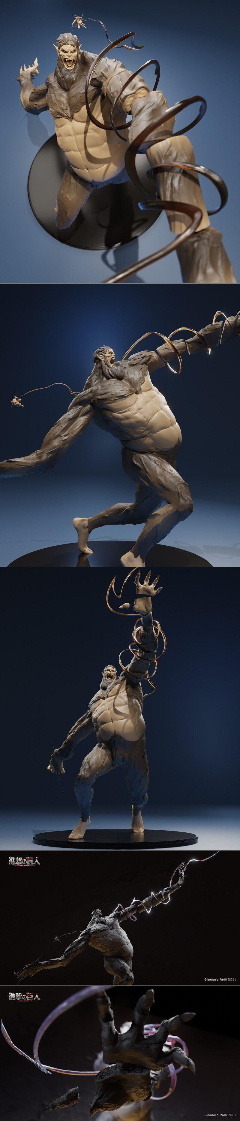 Beast Titan – Fran Lima – 3D Print Model STL