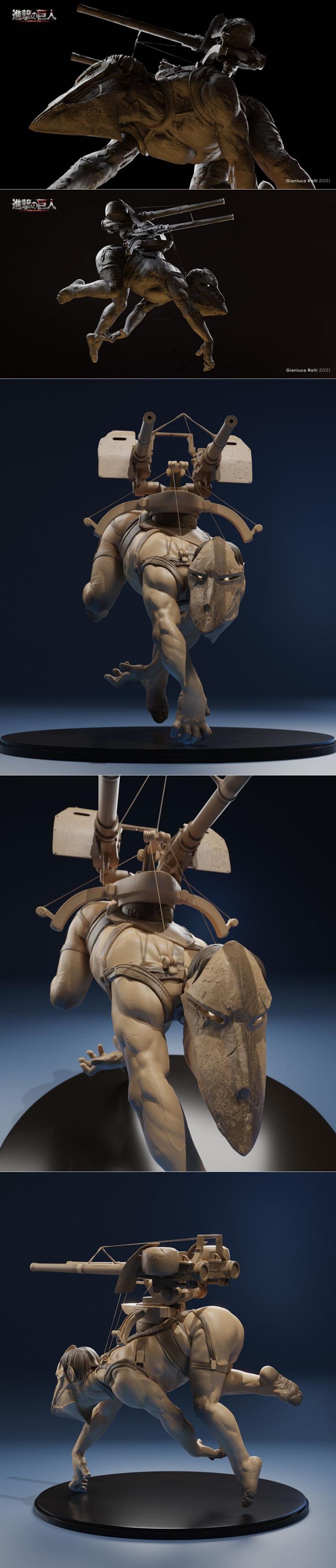 Pieck Cart Titan – Fran Lima – 3D Print Model STL