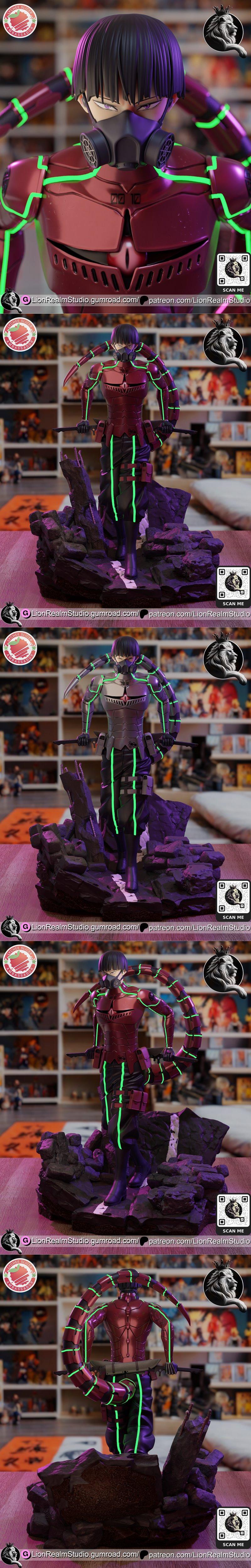 LionRealm Studio – Kaiju 8 – Soshiro Hoshina – 3D Print Model STL