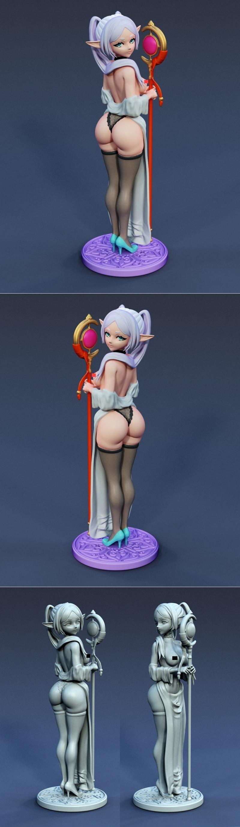 Frieren 3D打印模型|Frieren – 3D Print Model STL