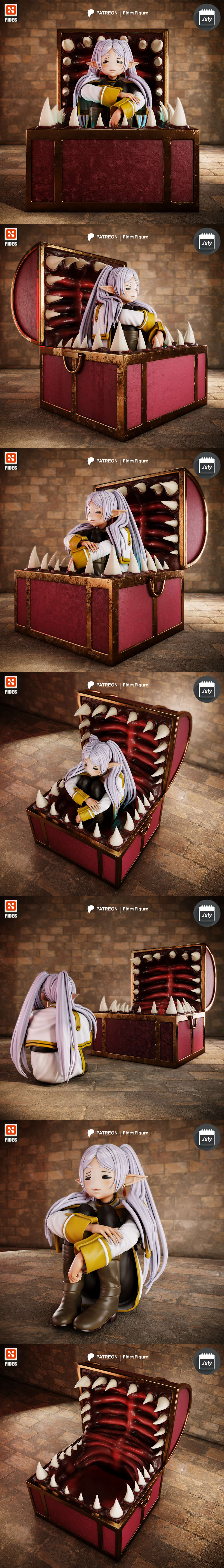Frieren 3D打印模型|Fides Figure – Sousou no Frieren – Frieren – 3D Print Model