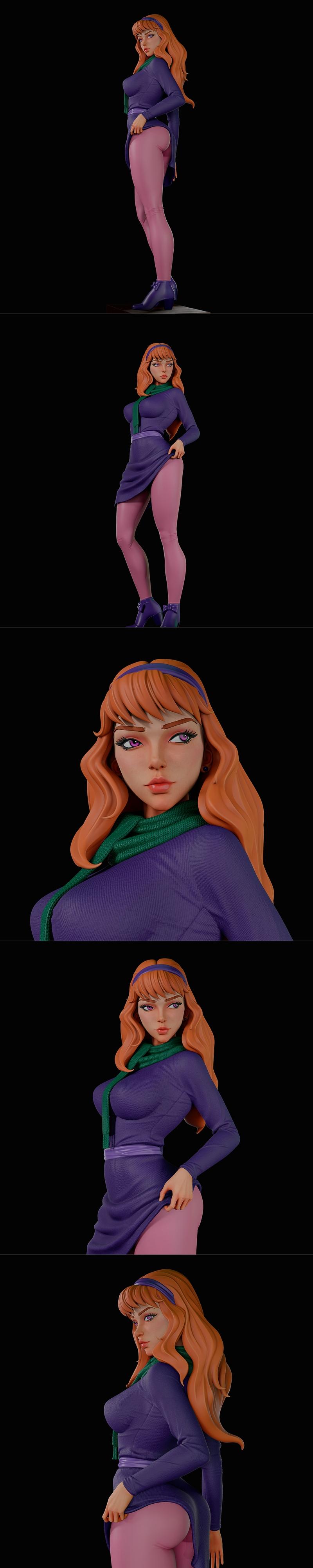 Momoji Daphne 3D打印模型|Momoji – Daphne – 3D Print Model STL