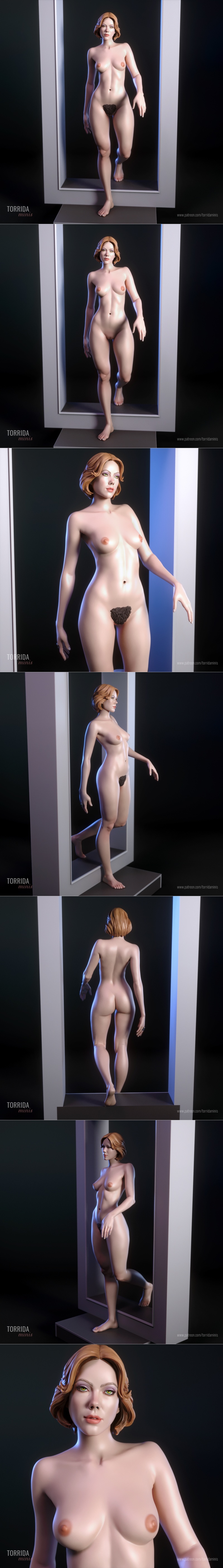 Torrida Minis - Jessica 6 3D打印模型|Torrida Minis – Jessica 6 – 3D Print Model STL