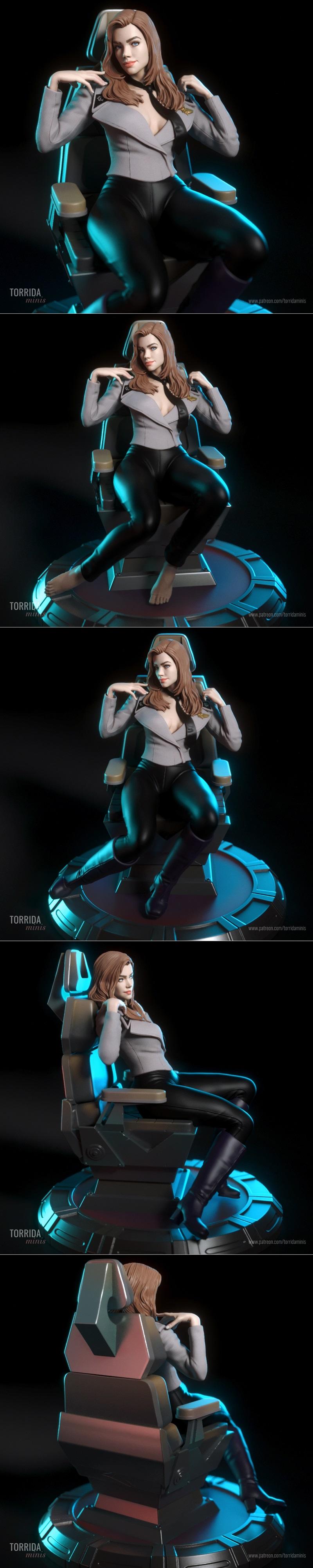 Torrida Minis - Carmen Ibanez - 3D打印模型|Torrida Minis – Carmen Ibanez – 3D Print Model STL