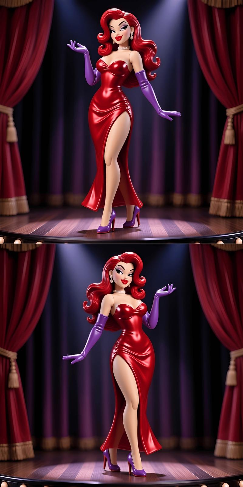 Jessica Rabbit 3D打印模型|Jessica Rabbit – 3D Print Model STL