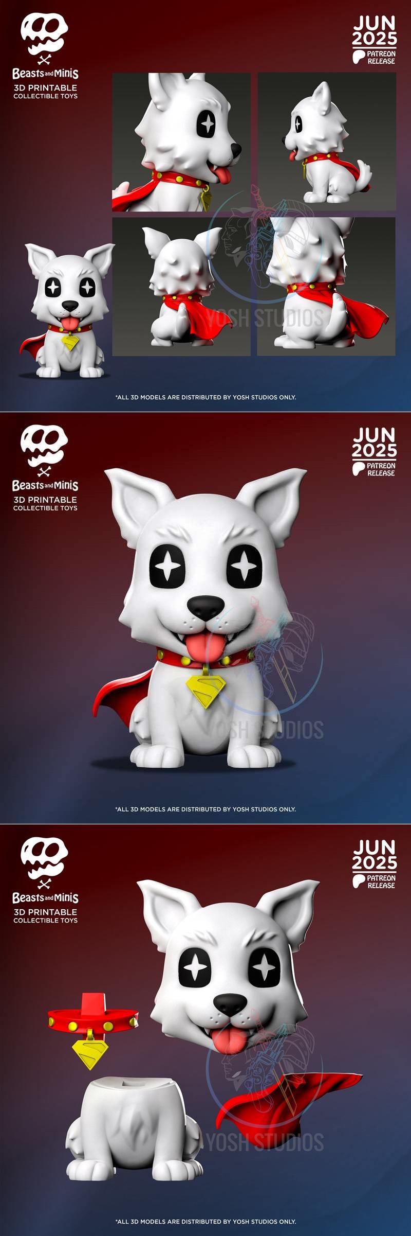 Krypto Mini 3D打印模型|Krypto Mini – 3D Print Model STL