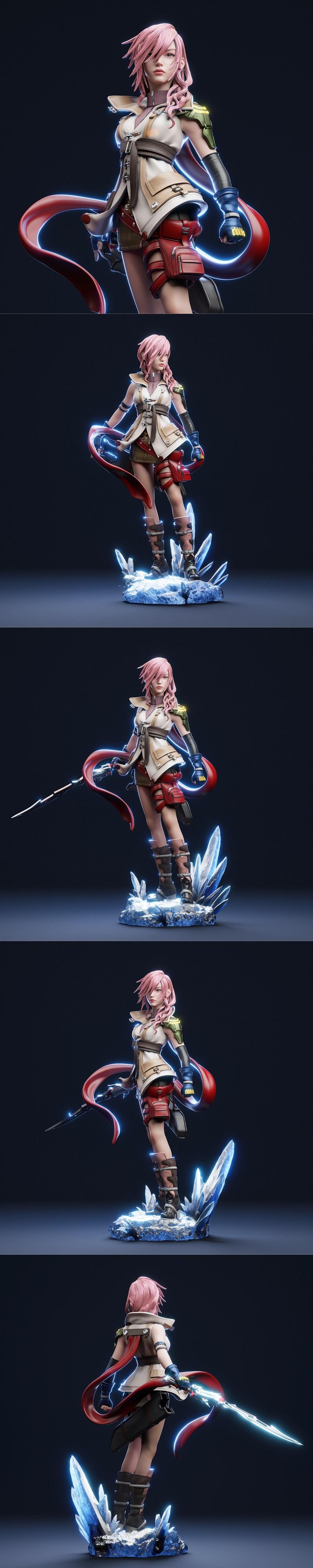 CA 3D Studios - 光影 - 3D打印模型|CA 3D Studios – Lighthing – 3D Print Model STL