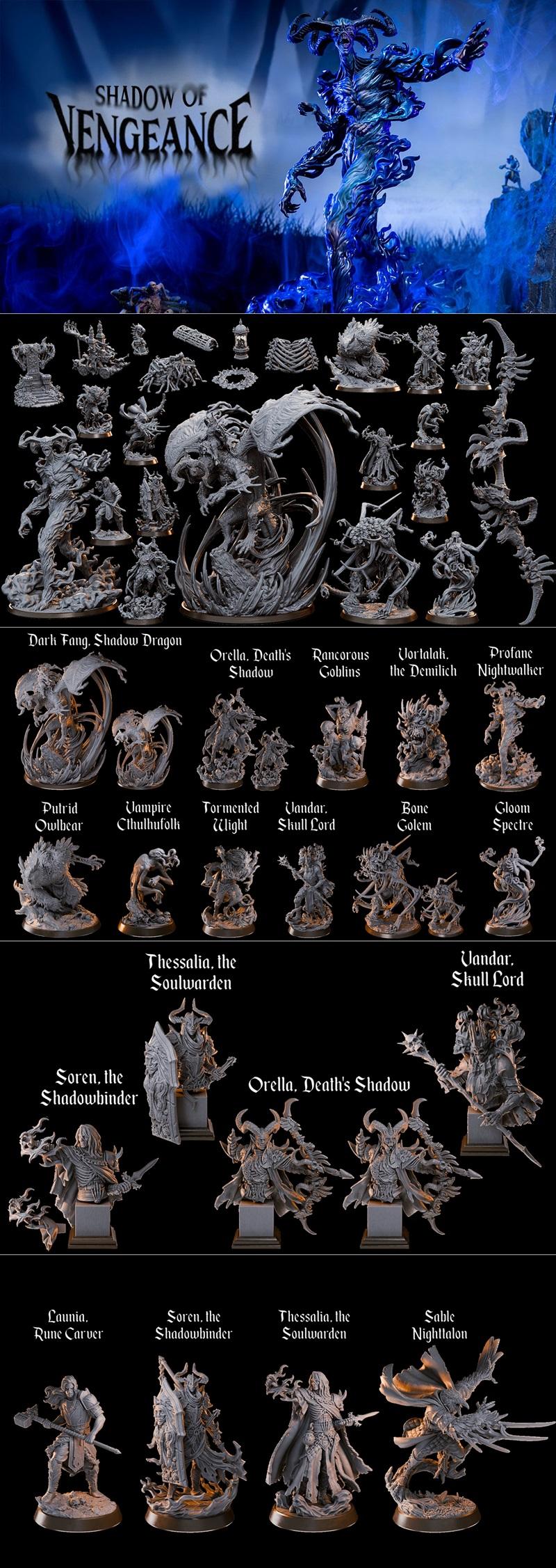 洛特工作室-影之复仇-2025年3D打印模型|Loot Studios – Shadow of Vengeance May 2025 – 3D Print Model STL