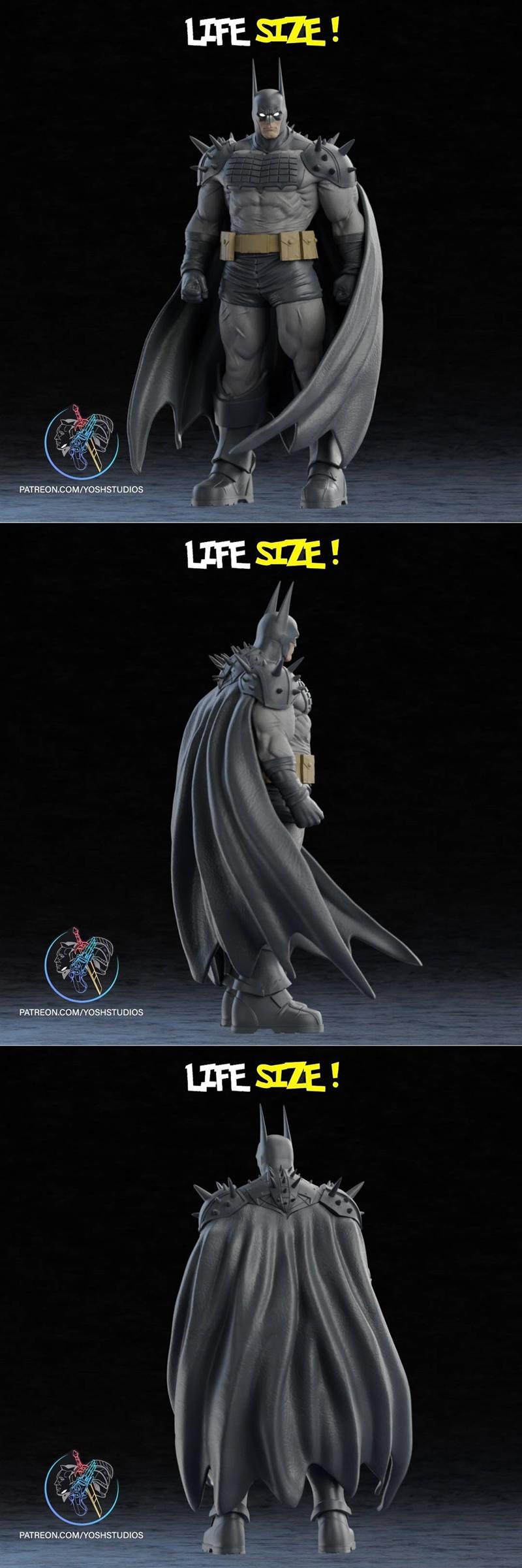 绝版蝙蝠侠 3D打印模型|Life Size Absolute Batman – 3D Print Model STL