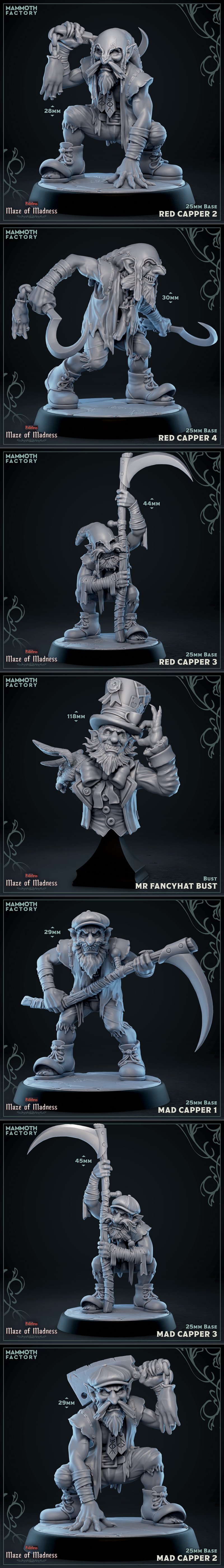 Mammoth Factory《疯狂迷宫》2025 3D打印模型|Mammoth Factory – Maze of Madness May 2025 – 3D Print Model STL