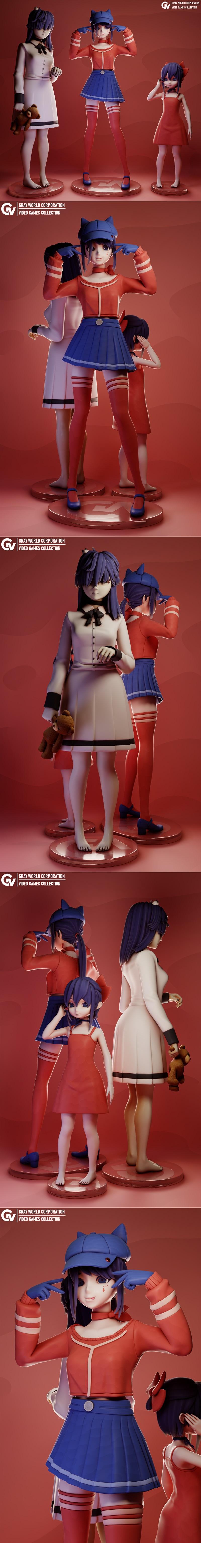 Mita 2 - MiSide - 3D打印模型|Mita 2 – MiSide – 3D Print Model STL