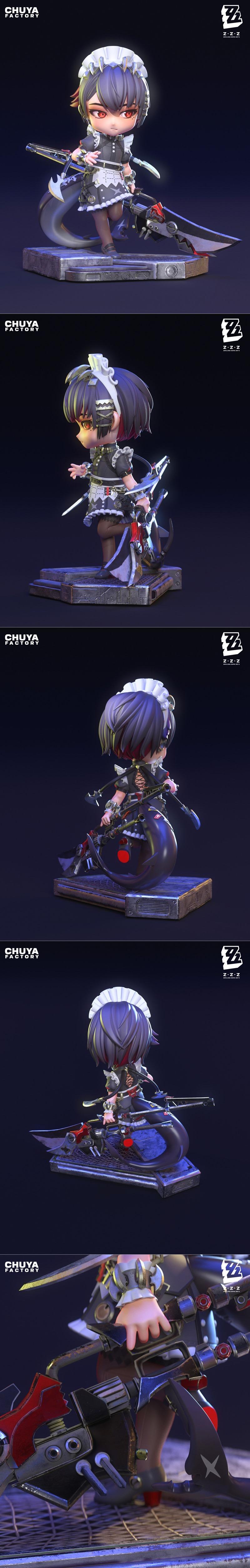 Chuya工厂 - ellen joe - 3D打印模型|Chuya Factory – Ellen Joe – 3D Print Model STL