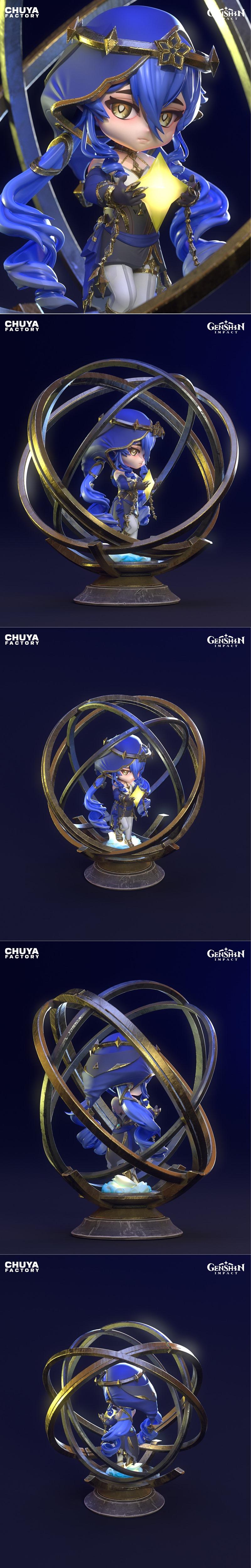 Chuya工厂 - 莱拉 - 3D打印模型|Chuya Factory – Layla – 3D Print Model STL