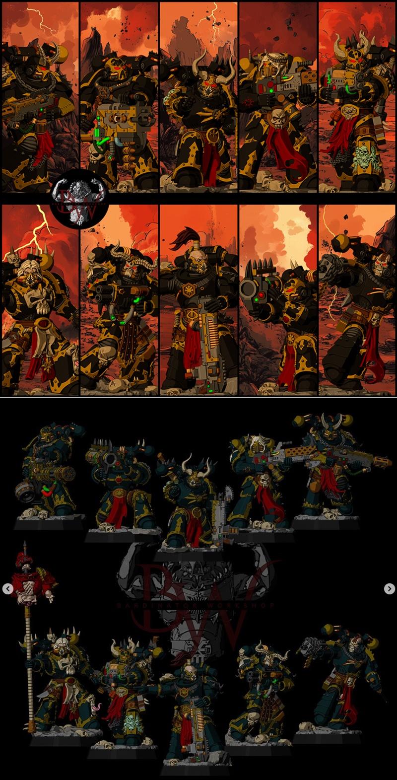 邪恶太空士兵建模 v1 - 3D打印模型|Evil Space Soldiers Builder v.1 – 3D Print Model STL