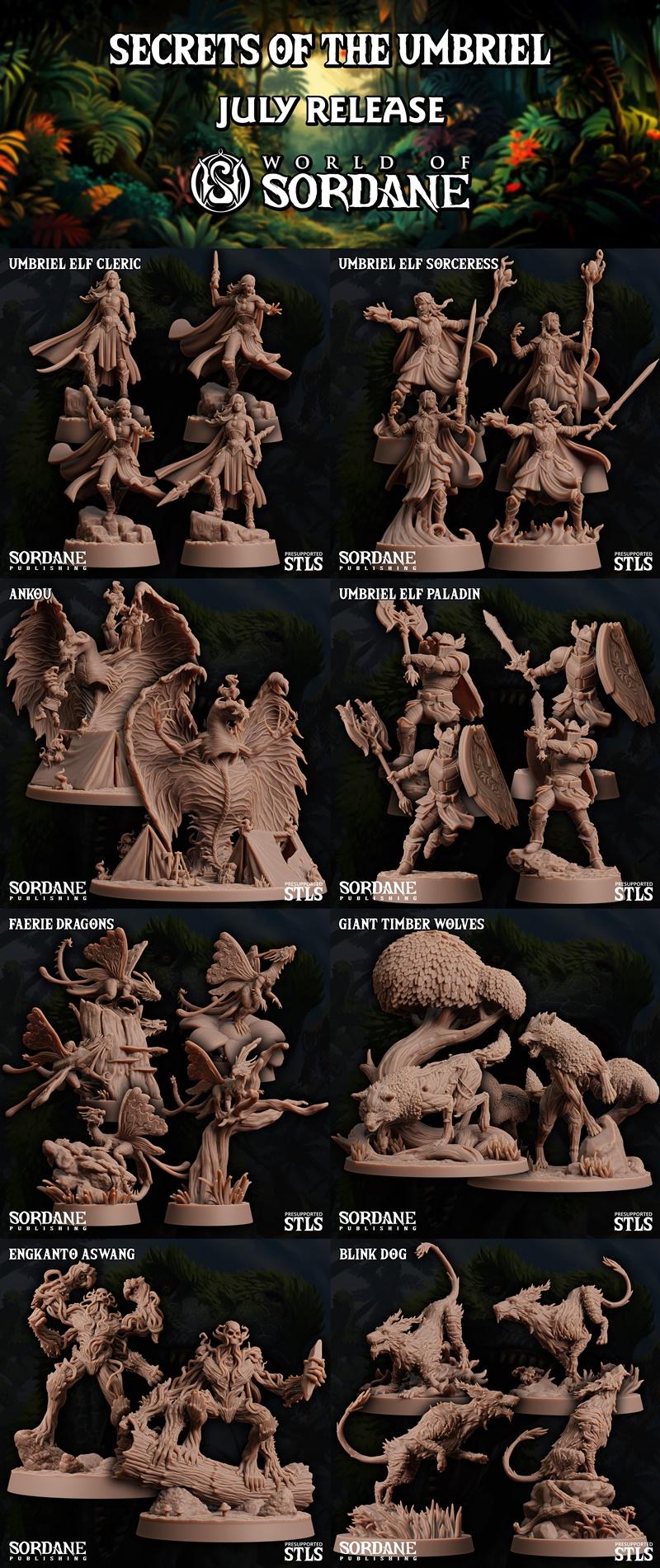 乌姆布里埃尔秘典 2025年7月 3D打印模型 STL|Sordane Publishing – Secrets of the Umbriel July 2025 – 3D Print Model STL