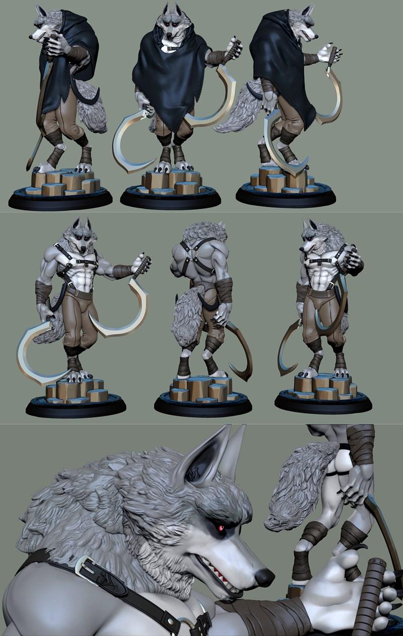 JustGruff - 死亡（特别版）3D打印模型|JustGruff – Death (Extra Edition) – 3D Print Model STL