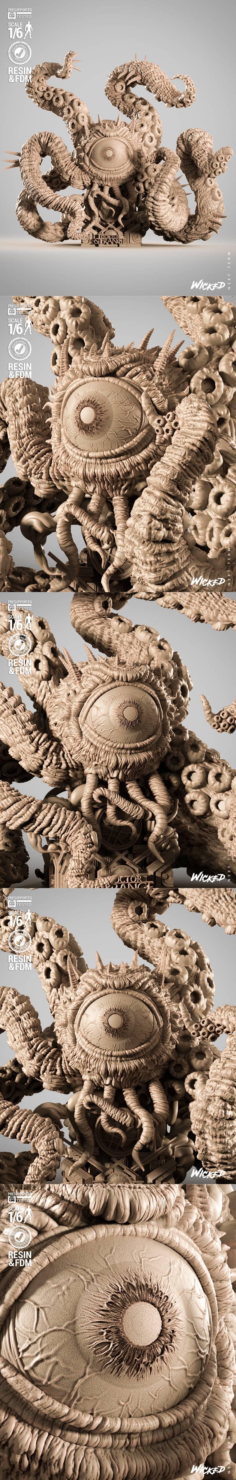 WICKED Shuma雕塑 3D打印模型|WICKED – Shuma Sculpture – 3D Print Model STL