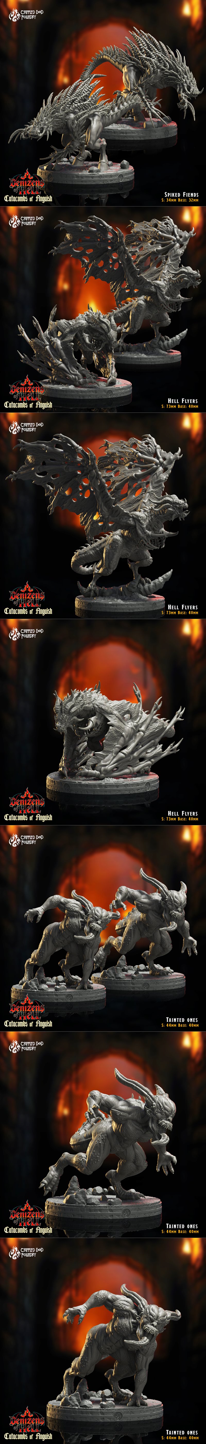 痛苦地窖锻造厂——怒怨地穴 2024 3D打印模型|Crippled God Foundry – Catacombs of Anguish November 2024 – 3D Print Model STL
