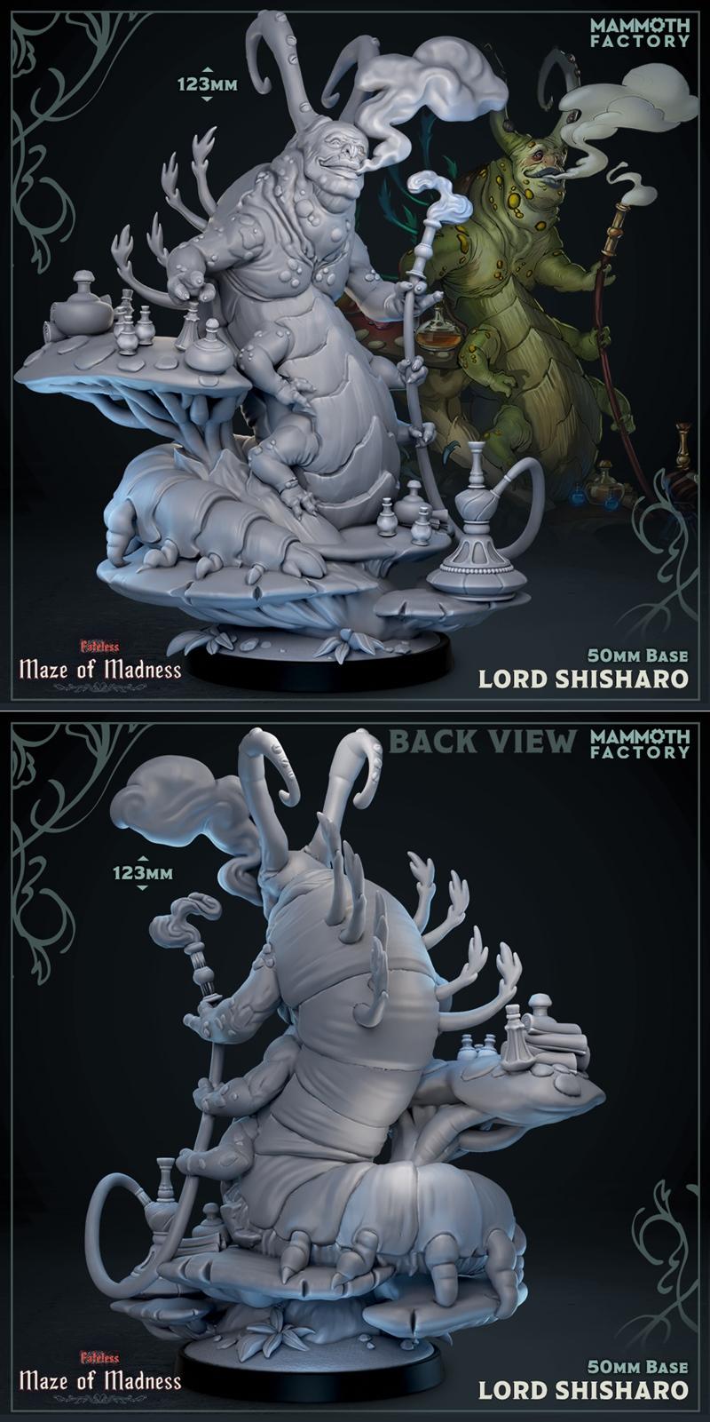Shisharo 3D打印模型|Lord Shisharo – 3D Print Model STL