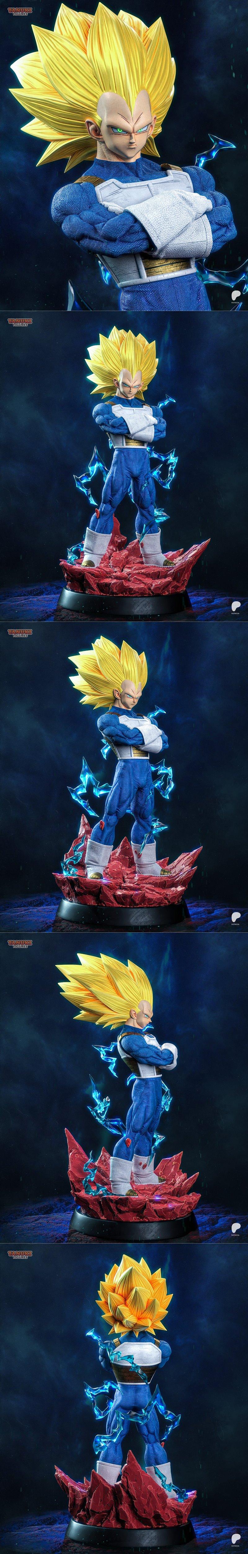 悟空SSJ3全尺寸3D打印模型|Tanuki Figures – Vegeta SSJ3 Fullsize – 3D Print Model STL