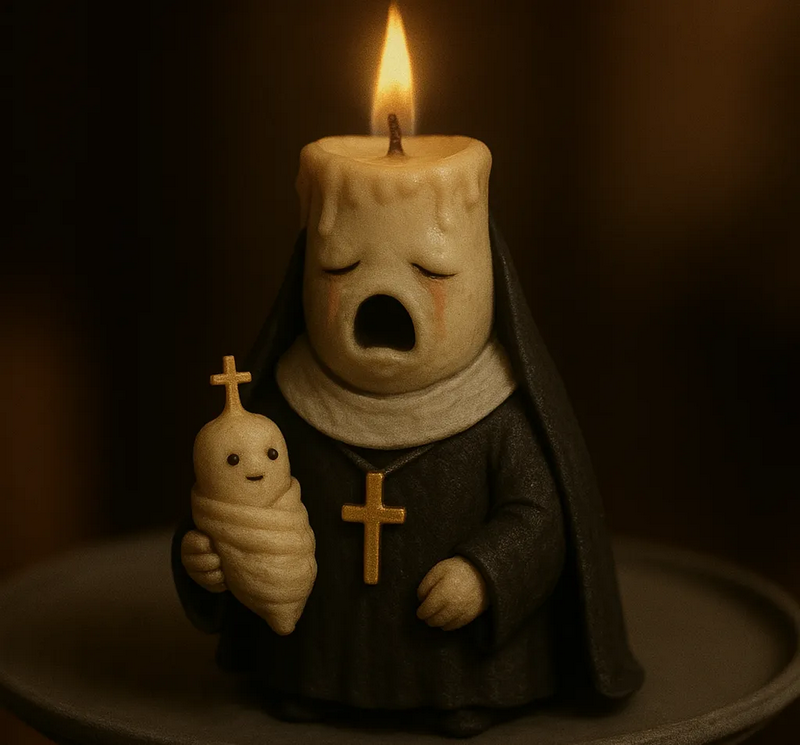 圣烛模型——3D打印动漫角色造型|Holy Candle – 3D Print Model