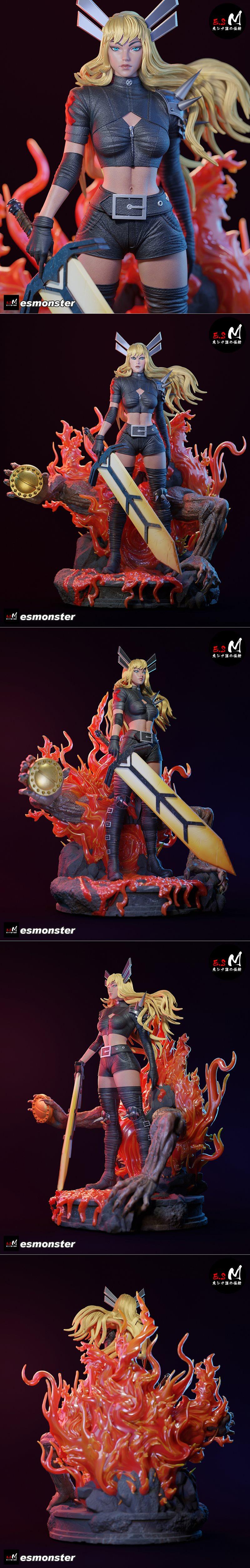 魔ikal 3D打印模型|E.S Monster – Magik – 3D Print Model STL
