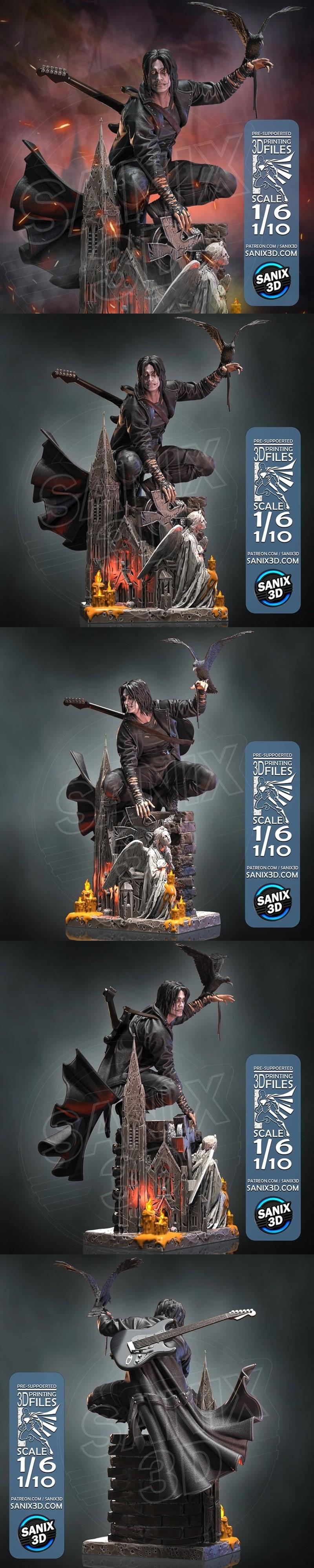 Sanix – The CROW – 3D打印模型|Sanix – The CROW – 3D Print Model STL