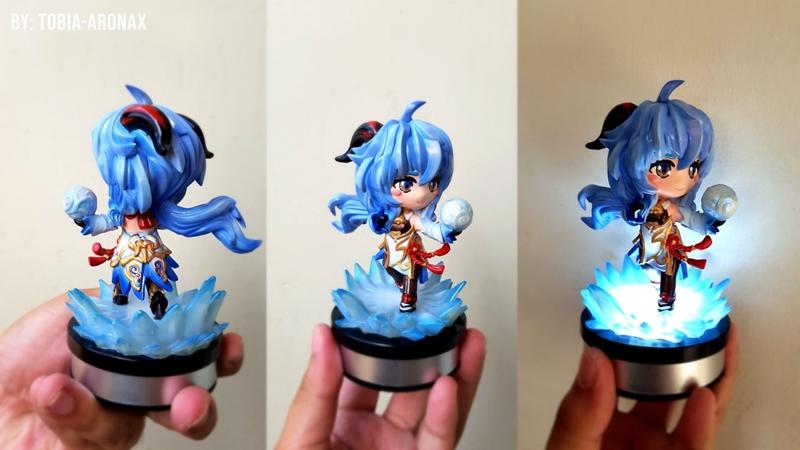 原神甘雨萌娘 3D打印模型 STL|Genshin Impact Ganyu Chibi – 3D Print Model STL