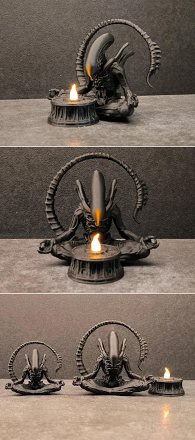 Zenomorph外星生物3D打印模型|Zenomorph – Alien – 3D Print Model STL