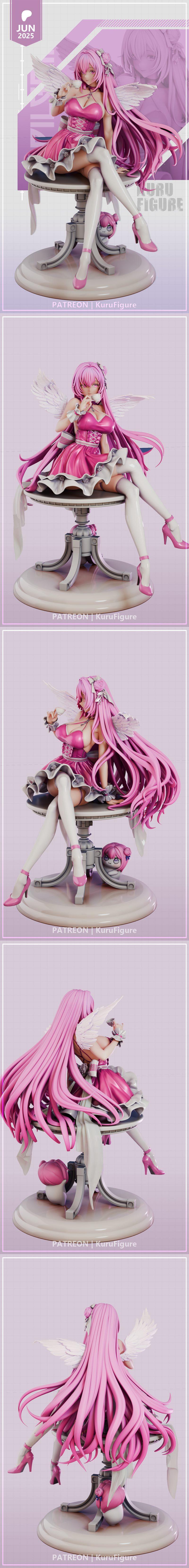 Kuru角色 Dorothy 3D打印模型|Kuru Figure – NIKKE – Dorothy – 3D Print Model STL