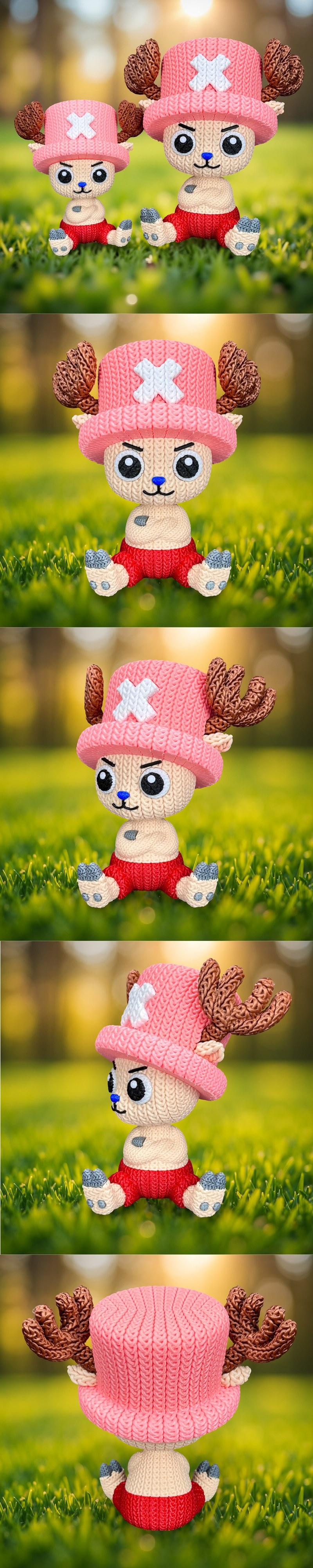 3D打印模型：Chopper针织造型|Chopper Knitted – 3D Print Model STL