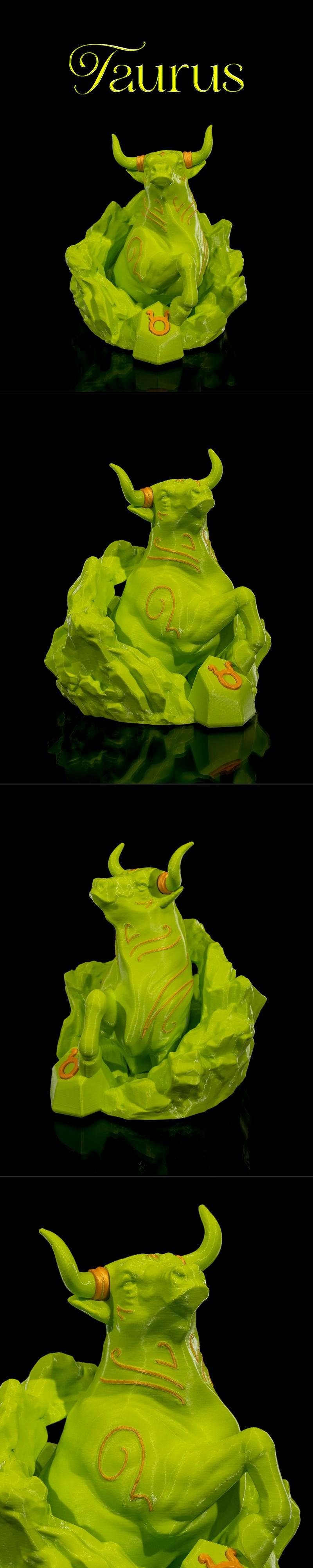 STLflix - 金牛座 - 3D打印模型|STLflix – Taurus – 3D Print Model STL