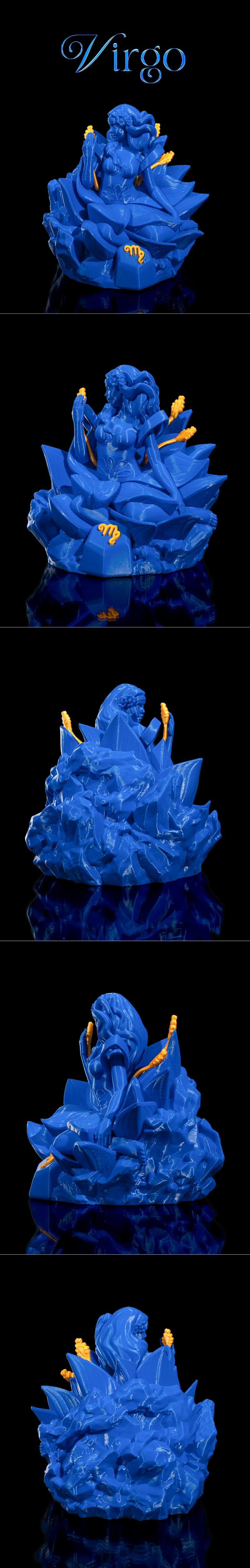 STLflix - 处女座 - 3D打印模型|STLflix – Virgo – 3D Print Model STL