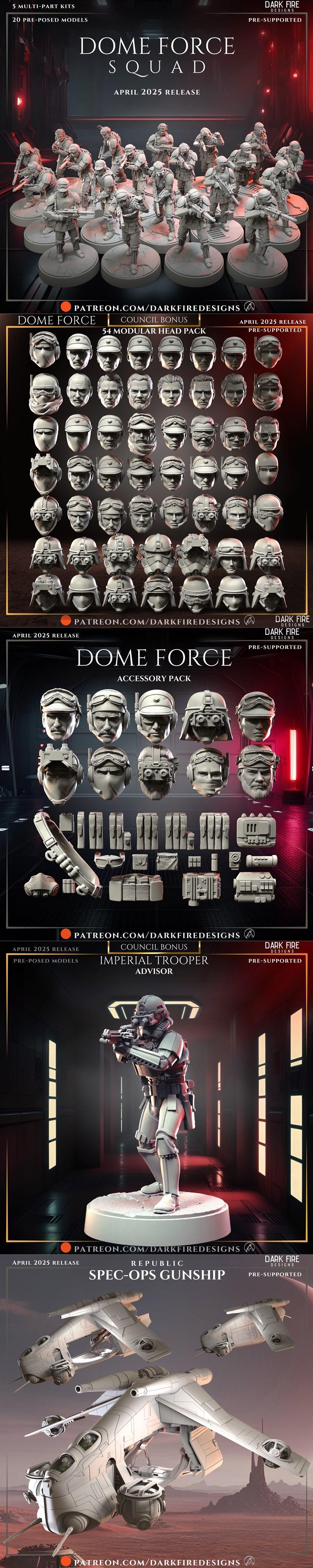 暗火设计工作室2025年4月作品：3D打印模型《XXX》|Dark Fire Designs April 2025 – 3D Print Model STL