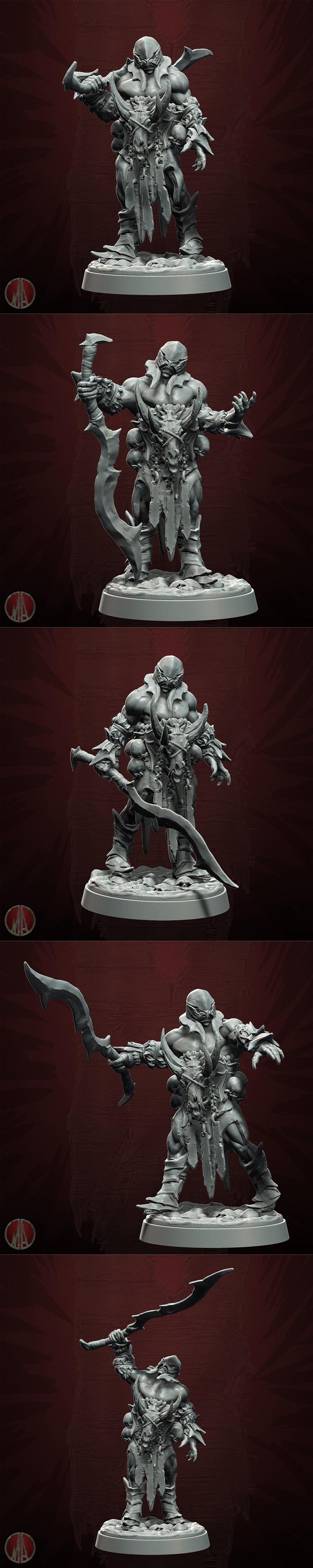 Murgoz - 狼人部落 - 3D打印模型|Murgoz – Orc Horde – 3D Print Model STL