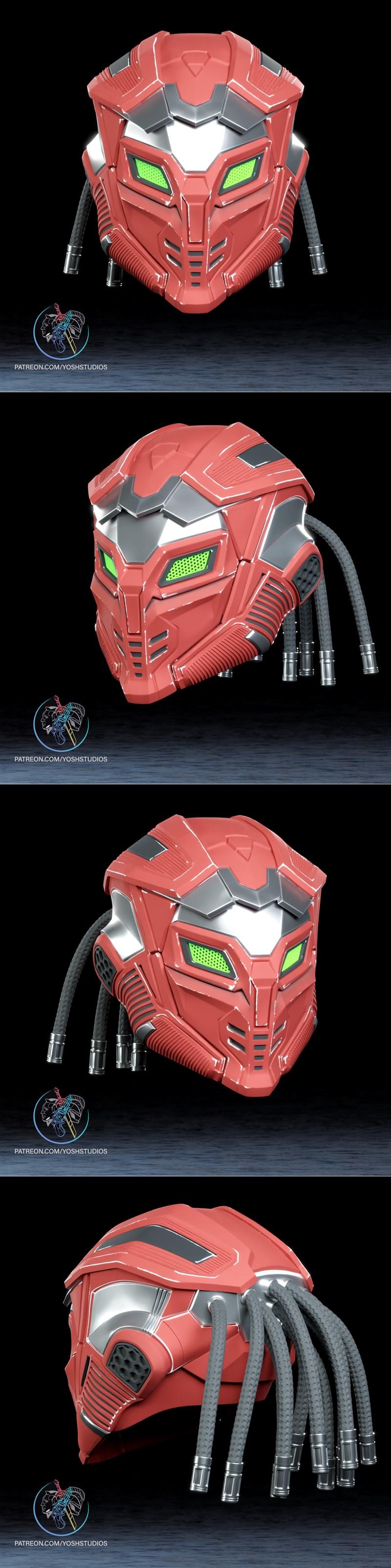 Sektor面具 - 3D打印模型 STL|Sektor mask – 3D Print Model STL
