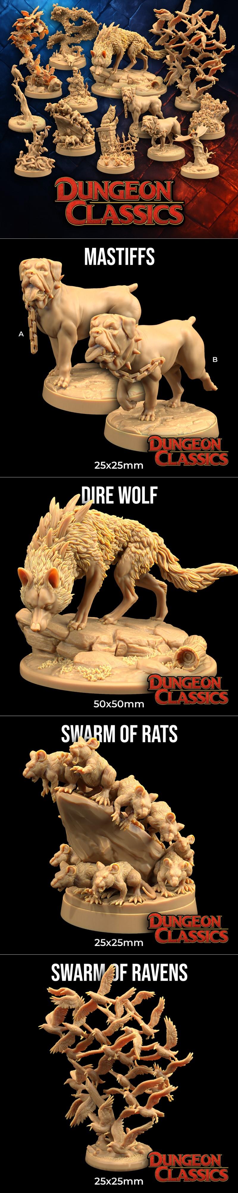 Dungeon Classics 2025六月精选：3D打印模型STL|Dungeon Classics June 2025 – 3D Print Model STL
