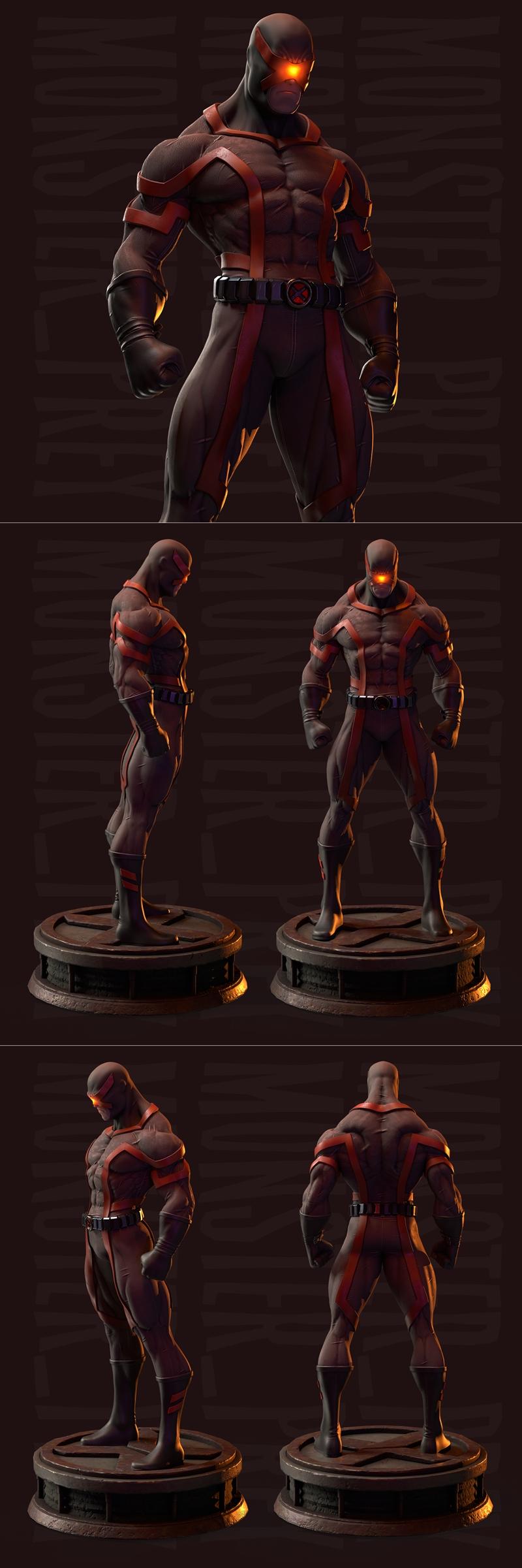 怪物猎人：双目巨人 3D打印模型|MonsterPrey – Cyclops – 3D Print Model STL