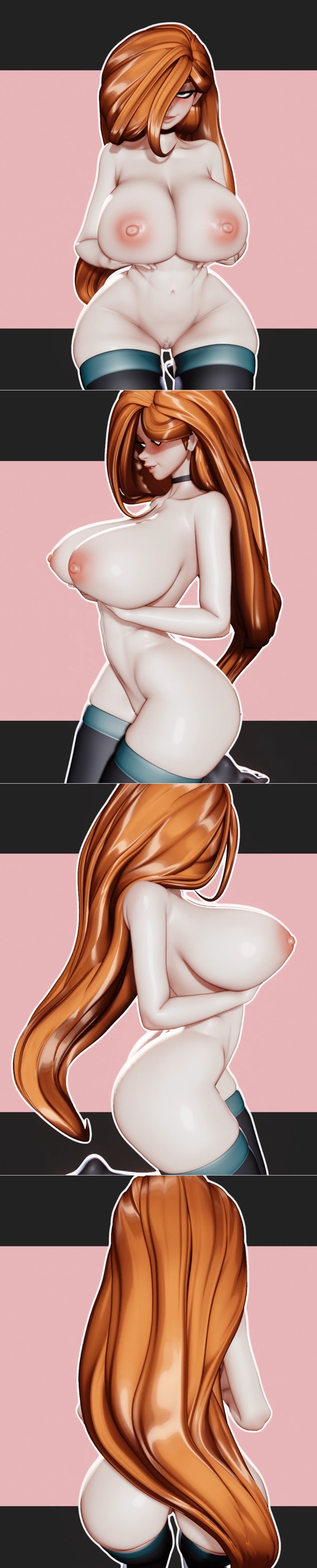 Rushzilla 3D打印模型 ?动漫角色雕塑 STL文件|Rushzilla – Kim – 3D Print Model STL