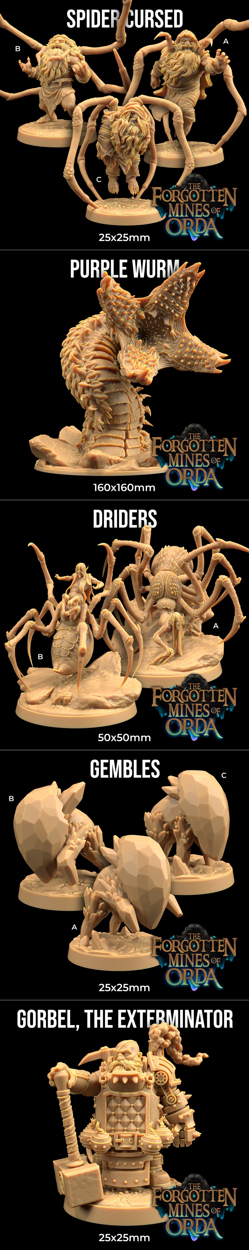 奥尔达失落矿坑 3D打印模型|The Dragon Trappers Lodge – Forgotten Mines of Orda – 3D Print Model STL