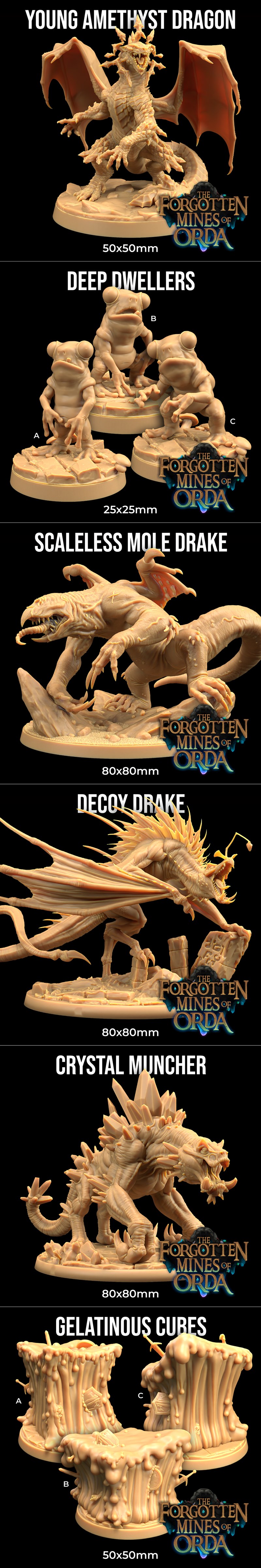 奥尔达失落矿坑 3D打印模型|The Dragon Trappers Lodge – Forgotten Mines of Orda – 3D Print Model STL