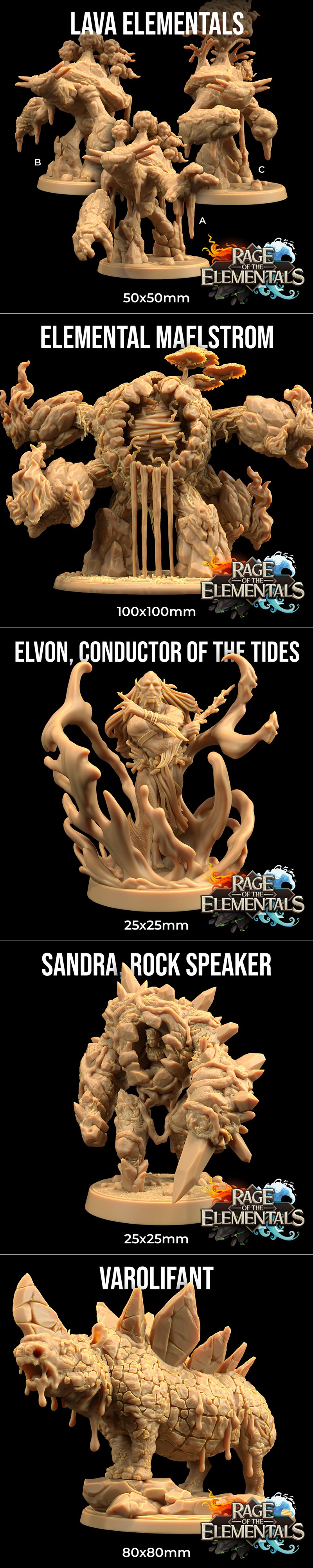 元素之怒：龙牢旅舍3D打印模型|The Dragon Trappers Lodge – Rage of The Elementals – 3D Print Model STL