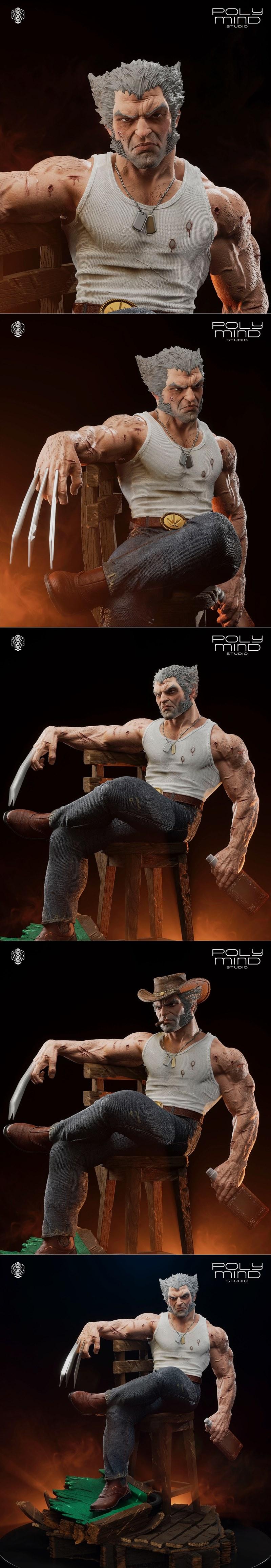 PolyMind Studio – Logan – 3D Print Model STL
