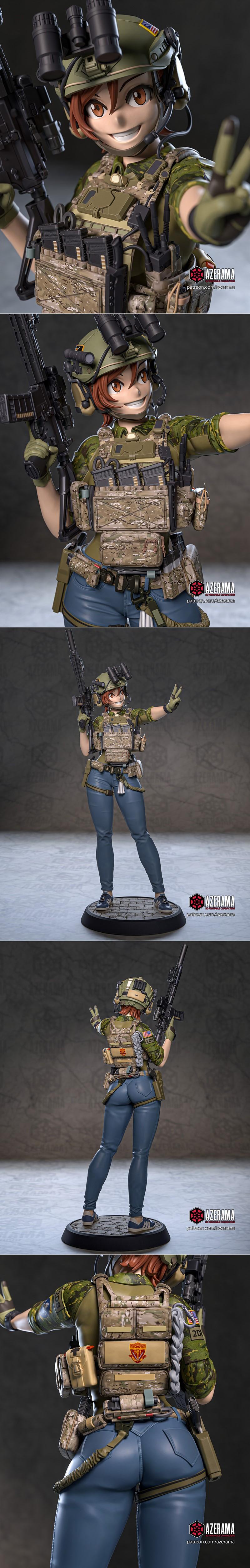 Azerama 3D打印模型：Shino Kuribayashi|Azerama – Gate – Shino Kuribayashi – 3D Print Model STL