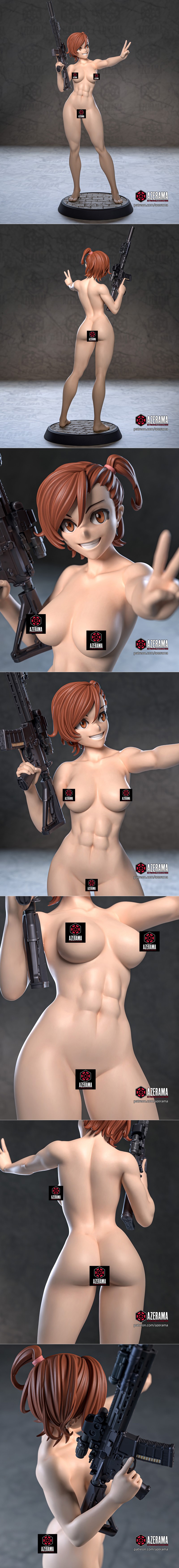 Azerama 3D打印模型：Shino Kuribayashi|Azerama – Gate – Shino Kuribayashi – 3D Print Model STL