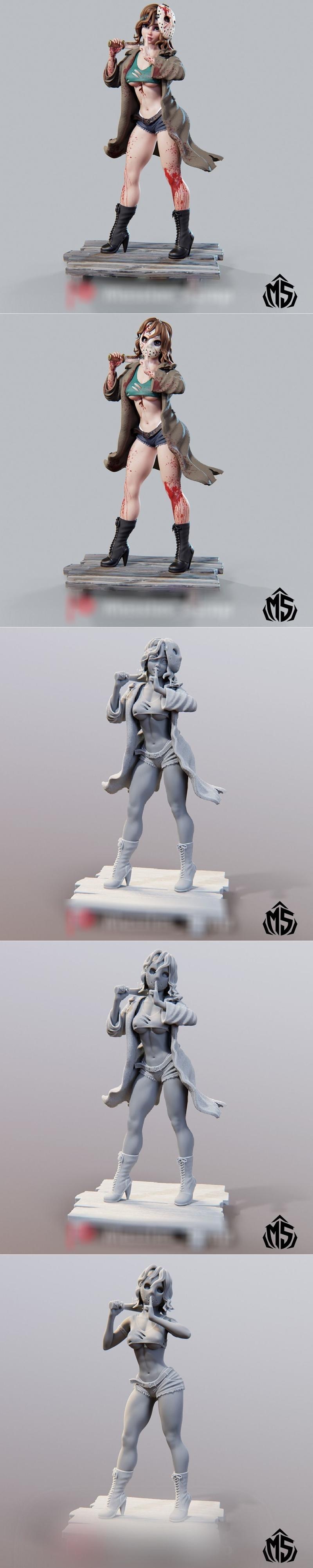 Messias - Jason 女性 3D打印模型|Messias – Jason Female – 3D Print Model STL