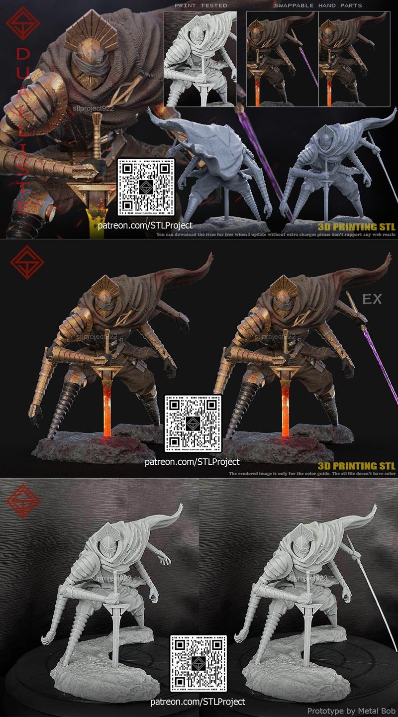 STL项目 - 二列表 - 3D打印模型|STL Project – Dualliste – 3D Print Model STL