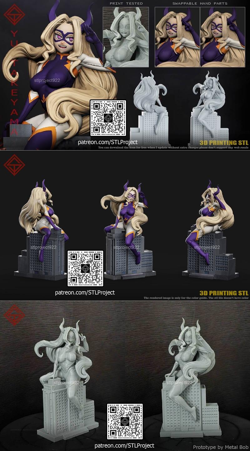 STL项目 - 取岛裕 - 3D打印模型|STL Project – Yu Takeyama – 3D Print Model STL