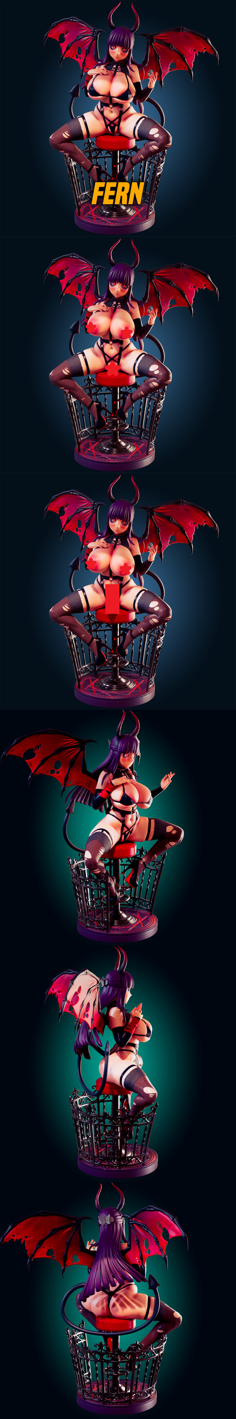 《弗里恩之歌：瑞胡角色3D打印模型》|Officer Rhu – Sousou no Frieren – Fern – 3D Print Model