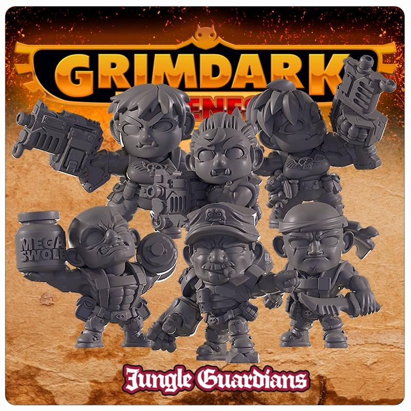 丛林守护者——3D打印模型|Jungle Guardians – 3D Print Model STL